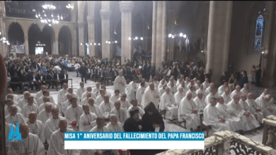 Misa por el primer aniv. del fallecimiento del Papa Francisco - Youtube Santuario de Luján